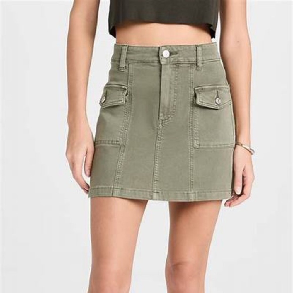 Paige Jessie cargo mini skirt